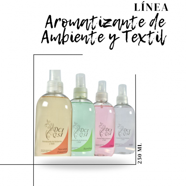 Aromatizantes de Ambiente y Textil 250ml